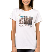 PARIS, Frankreich. Eiffel, Louvre, Triumphbogen