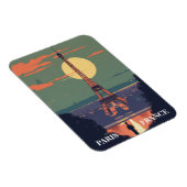 Paris Frankreich Eiffel Tower Art Magnet (Rechte Seite)