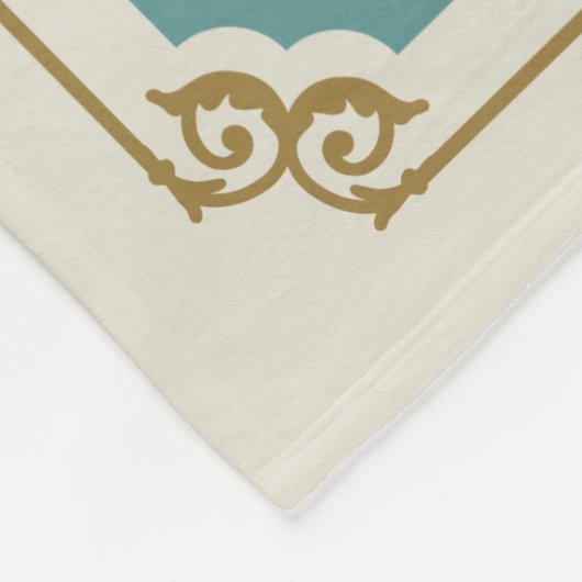 Paris Frankreich - Eiffel Tower Fleecedecke (Ecke)