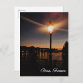 Paris Frankreich Eiffel Tower Postkarte (Vorne/Hinten)