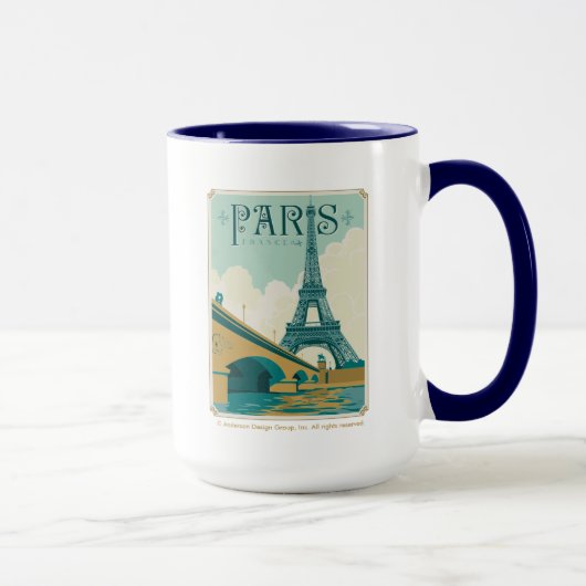 Paris Frankreich - Eiffel Tower Tasse (Rechts)