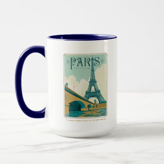 Paris Frankreich - Eiffel Tower Tasse (Links)