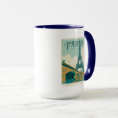 Paris Frankreich - Eiffel Tower Tasse (VorderseiteRechts)