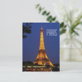 Paris Frankreich Eiffelturm am Nachmittag Postkarte (Stehend Vorderseite)