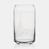 Paris Frankreich Eiffelturm Fluss Seine Dosenglas (Rückseite)