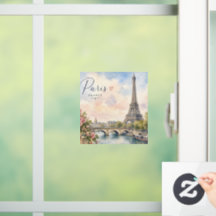 Paris Frankreich Eiffelturm Fluss Seine 