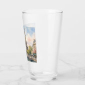 Paris Frankreich Eiffelturm Fluss Seine  Glas (Links)