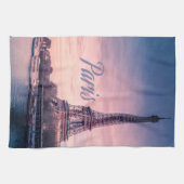 Paris-Frankreich-Eiffelturm Geschirrtuch (Horizontal)