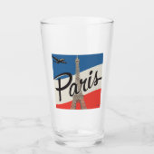 Paris Frankreich | Eiffelturm Glas (Vorderseite)