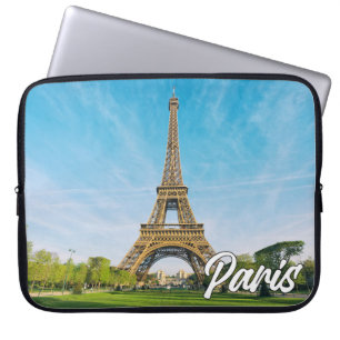 Paris, Frankreich Eiffelturm Laptopschutzhülle