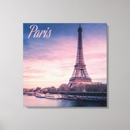 Paris-Frankreich-Eiffelturm Leinwanddruck (Vorderseite)