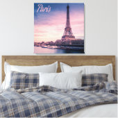 Paris-Frankreich-Eiffelturm Leinwanddruck (Insitu (Schlafzimmer))