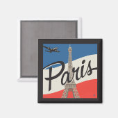 Paris Frankreich | Eiffelturm Magnet (Vorderseite/Rückseite)