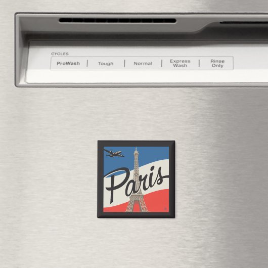 Paris Frankreich | Eiffelturm Magnet (In Situ (Geschirrspüler))