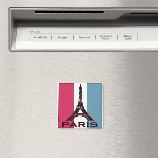 Paris, Frankreich, Eiffelturm Magnet (In Situ (Geschirrspüler))