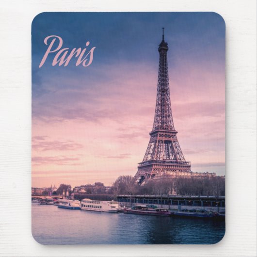 Paris-Frankreich-Eiffelturm Mousepad (Vorne)