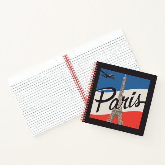 Paris Frankreich | Eiffelturm Notizblock (Innenseite)