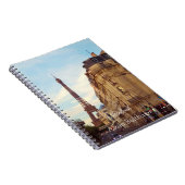 Paris. Frankreich. Eiffelturm Notizblock (Rechte Seite)