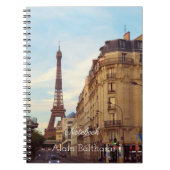 Paris. Frankreich. Eiffelturm Notizblock (Vorderseite)