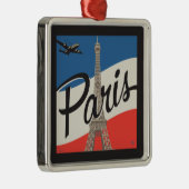 Paris Frankreich | Eiffelturm Ornament Aus Metall (Rechts)