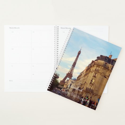 Paris. Frankreich. Eiffelturm Planer (Anzeige)