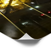 Paris. Frankreich. Eiffelturm Poster (Ecke)