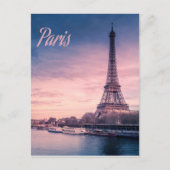 Paris-Frankreich-Eiffelturm Postkarte (Vorderseite)