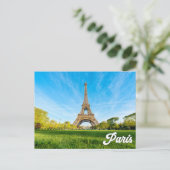 Paris, Frankreich | Eiffelturm Postkarte (Stehend Vorderseite)
