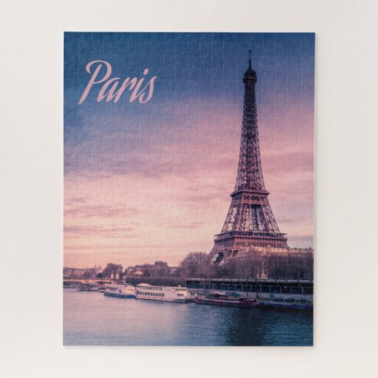 Paris-Frankreich-Eiffelturm Puzzle (Vertikal)