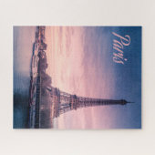 Paris-Frankreich-Eiffelturm Puzzle (Horizontal)