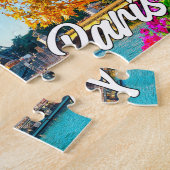 Paris, Frankreich | Eiffelturm Puzzle (Seite)