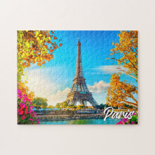 Paris, Frankreich   Eiffelturm Puzzle