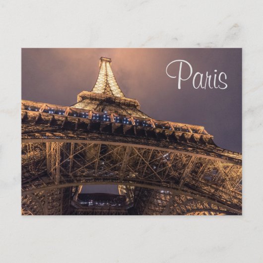 Paris Frankreich - Eiffelturm Reisen Postkarte (Vorderseite)