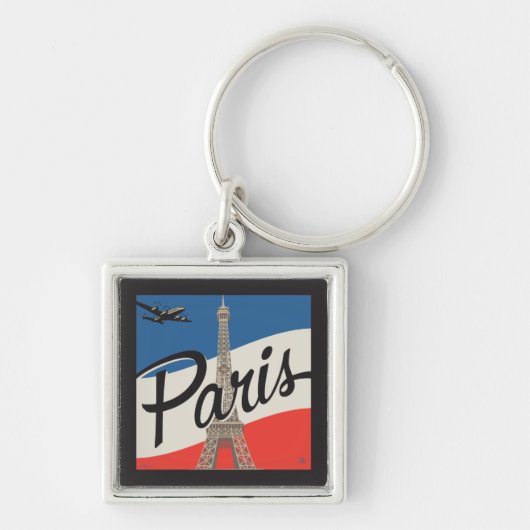 Paris Frankreich | Eiffelturm Schlüsselanhänger (Vorne)