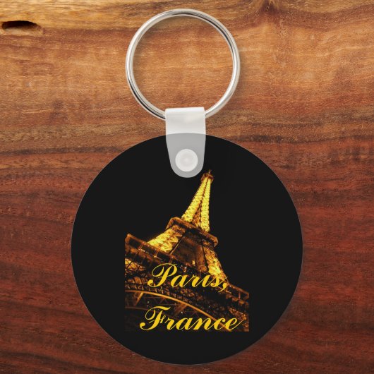 Paris, Frankreich, Eiffelturm, Schlüsselanhänger (Vorderseite)