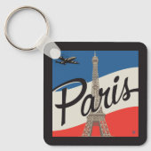 Paris Frankreich | Eiffelturm Schlüsselanhänger (Vorderseite)