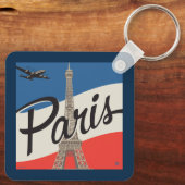 Paris Frankreich | Eiffelturm Schlüsselanhänger (Rückseite)