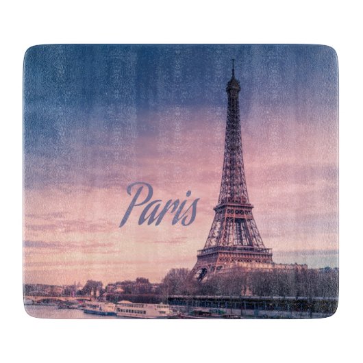 Paris-Frankreich-Eiffelturm Schneidebrett (Vorderseite)