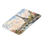 Paris Frankreich Eiffelturm Seine Fluss Magnet (Linke Seite)