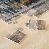 Paris Frankreich Eiffelturm Seine Fluss Puzzle (Seite)