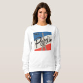Paris Frankreich | Eiffelturm Sweatshirt (Vorne ganz)
