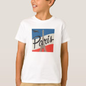 Paris Frankreich | Eiffelturm T-Shirt (Vorderseite)