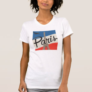 Paris Frankreich   Eiffelturm T-Shirt