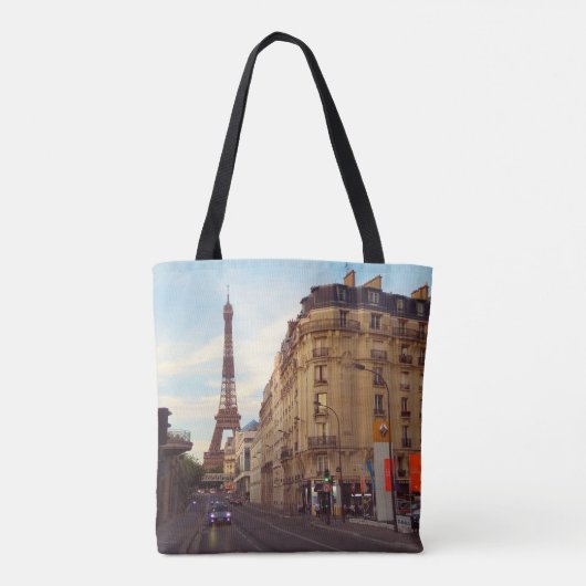 Paris. Frankreich. Eiffelturm Tasche (Rückseite)