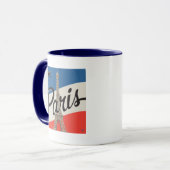 Paris Frankreich | Eiffelturm Tasse (Vorderseite Links)