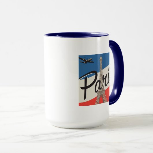 Paris Frankreich | Eiffelturm Tasse (VorderseiteRechts)