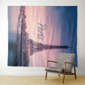 Paris-Frankreich-Eiffelturm Wandteppich (Beispiel (Horizontal))