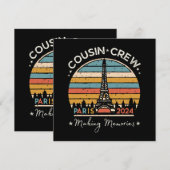 Paris Frankreich Erinnerungen 2024 (Vorne/Hinten)