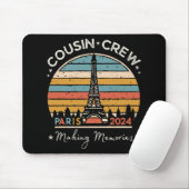 Paris Frankreich Erinnerungen 2024 Mousepad (Mit Mouse)