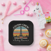 Paris Frankreich Erinnerungen 2024 Pappteller (Party)